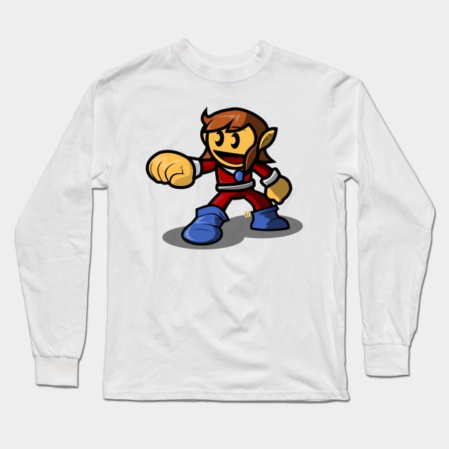 just kidding Long Sleeve T-Shirt by vhzc